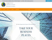 Tablet Screenshot of parkinsons.com.sg